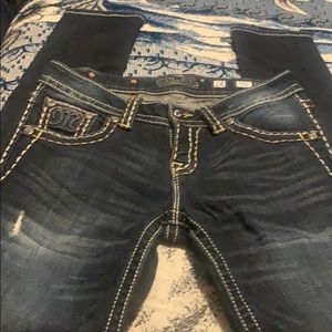 Miss Me skinny jeans like new